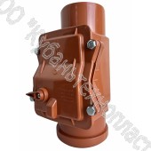 Обратный клапан наружн.канализац. диам.110